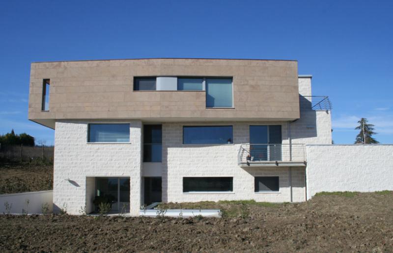 Prospetto Anteriore - fabbricato ovest