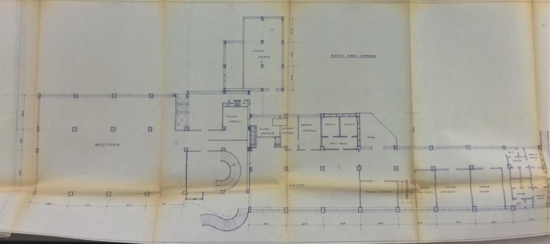 Progetto, pianta piano terreno 