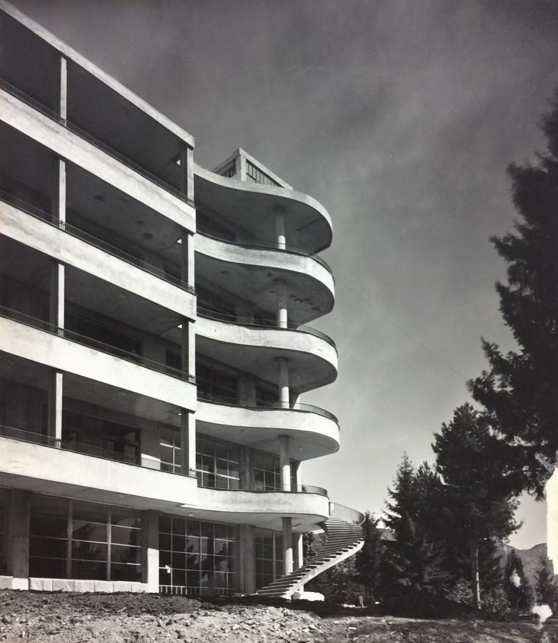 Dettaglio del settore destro del fronte principale, 1965 circa 