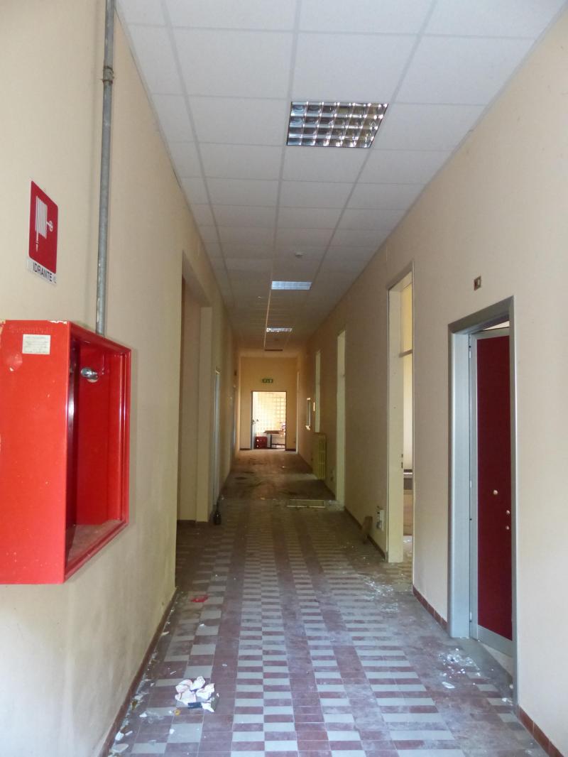 Particolare di un corridoio interno, 2018