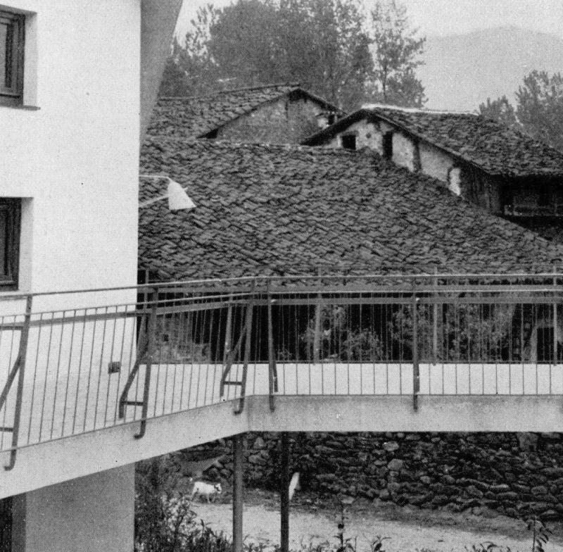 Veduta della terrazza del Centro Comunitario