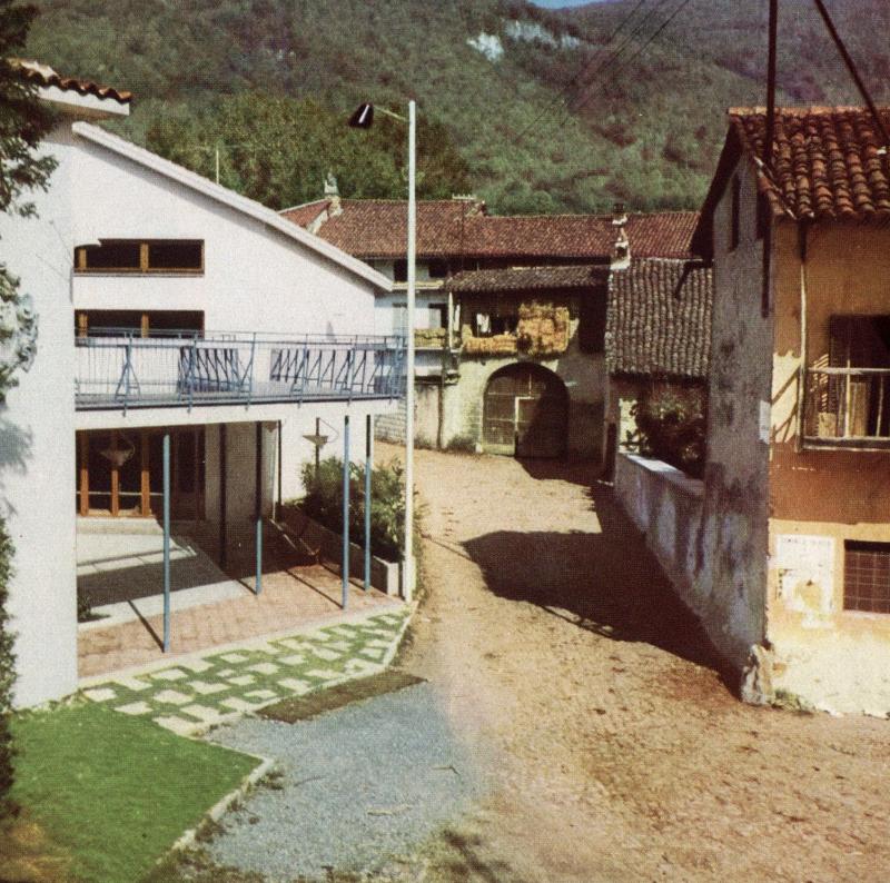 Vista della passerella esterna