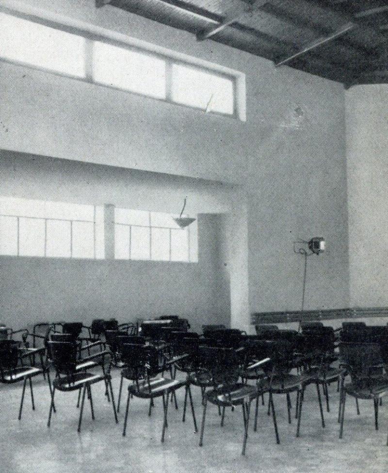 Vista della sala comune