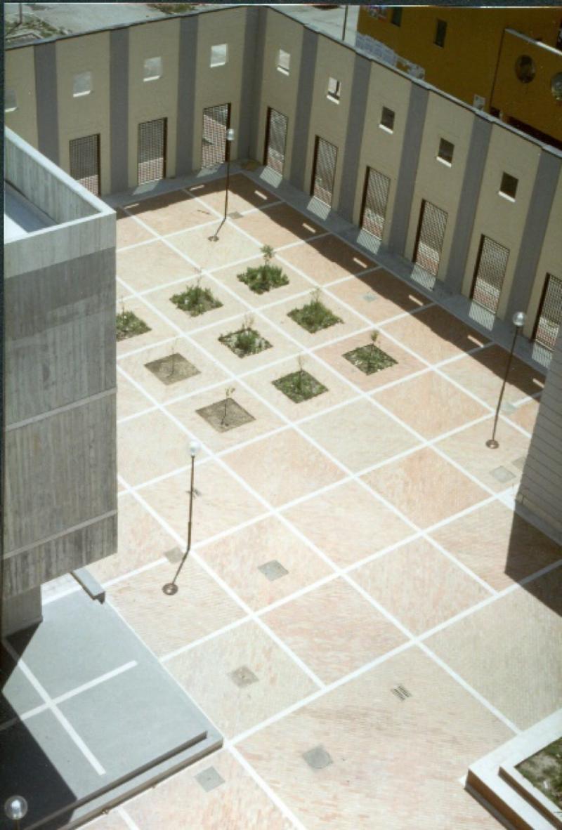 Piazza, foto aerea
