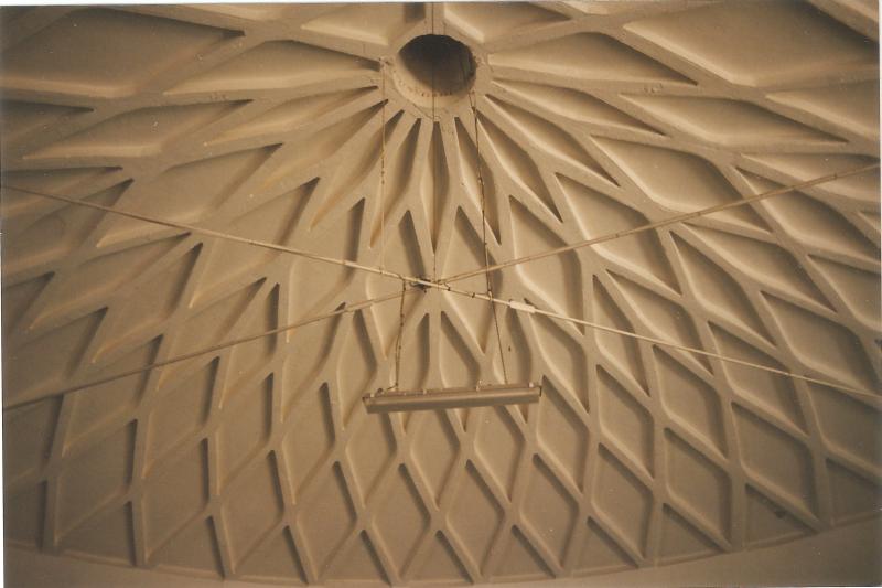 Vista interna copertura