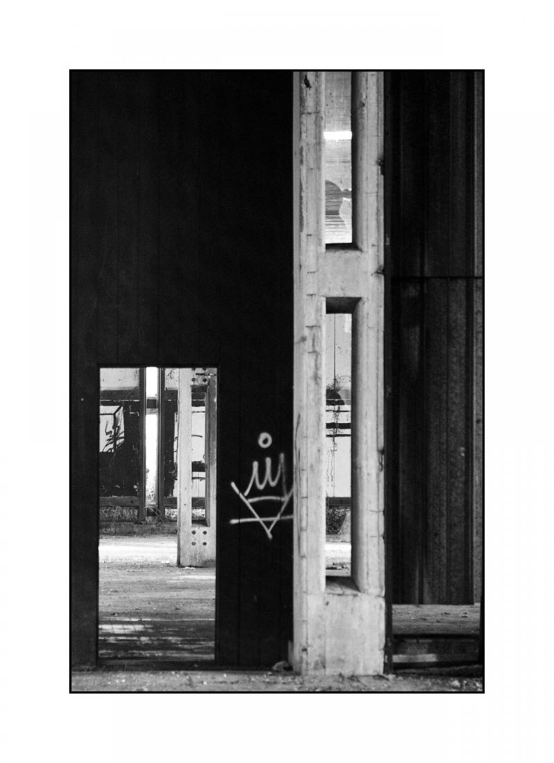 Corpo delle abitazioni e dei servizi-Foto d'epoca