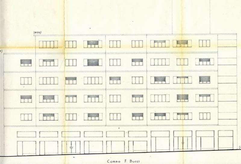 prospetto corso Bucci (1956)