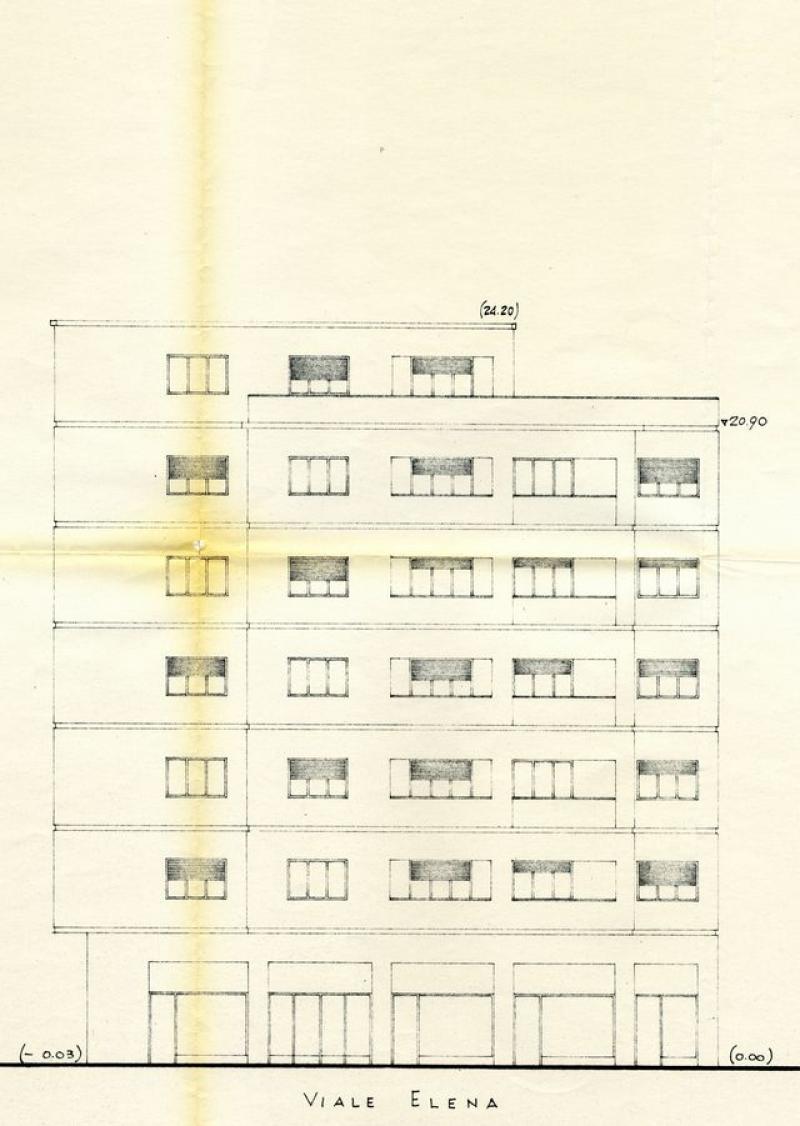prospetto viale regina Elena (1956)