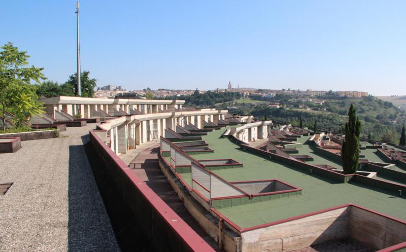Vista del cimitero