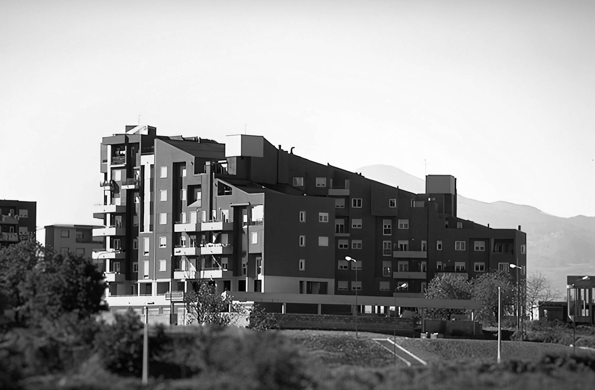 Vista dei blocchi interni