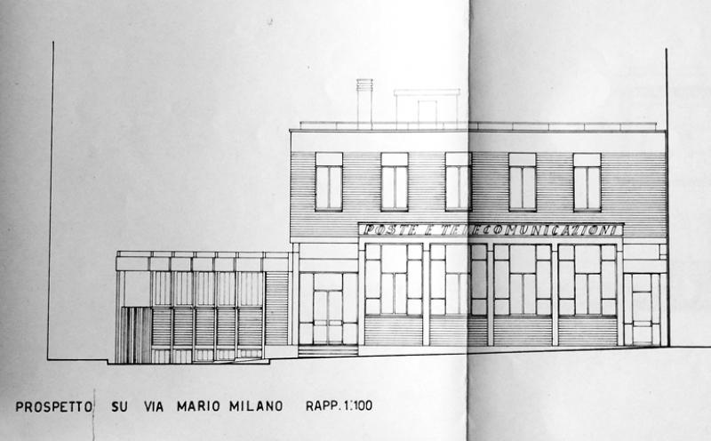 prospetto su via M. Milano  (1963)