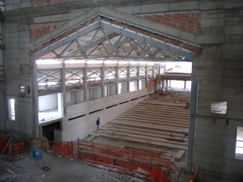 Vista cantiere