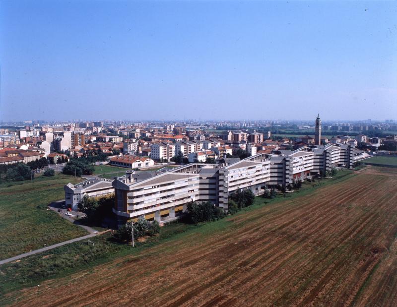 9. Quartier IACP a Bollate. Vista generale, anni Ottanta