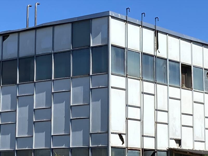 Particolare facciata centrale termica, 2020 