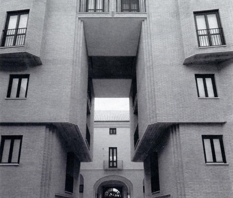 Nuovo corpo di fabbrica, facciata