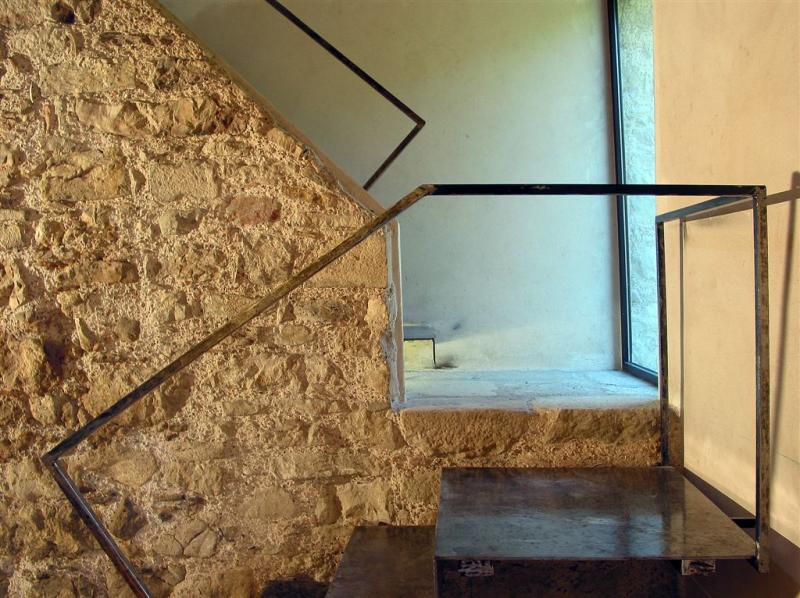 Interni del Casale, già stalla dell’abbazia