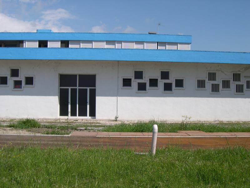 Comparto ceramico. Edificio di servizio