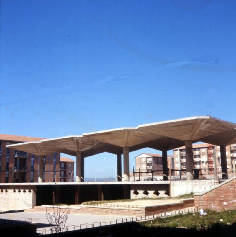foto storica vista cantiere archivio Mandolesi (1972)