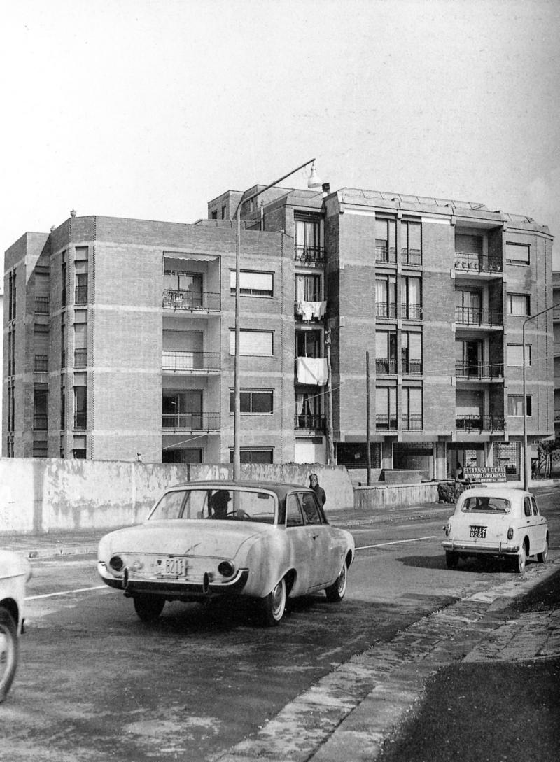 Prospetto sud (foto d'epoca)