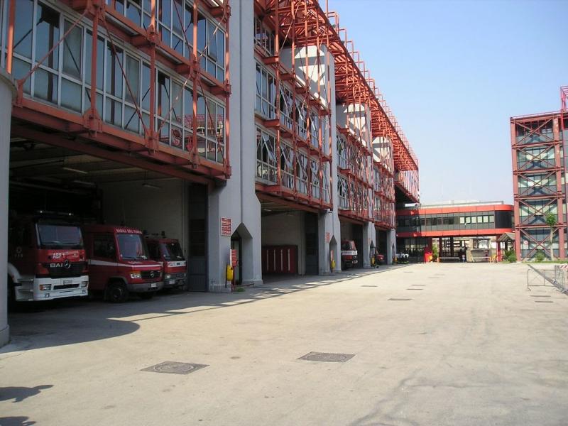 Vista della corte interna