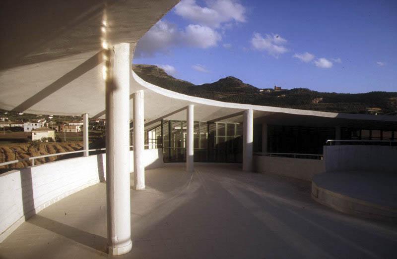 Particolare della terrazza