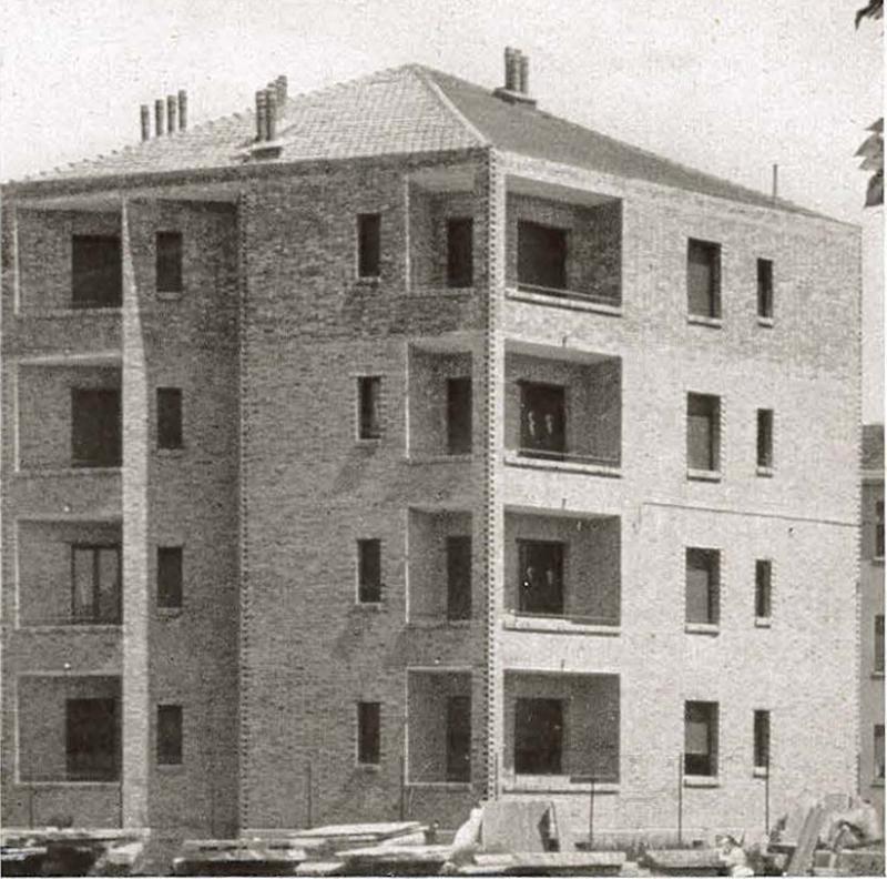 Vista del fronte esterno