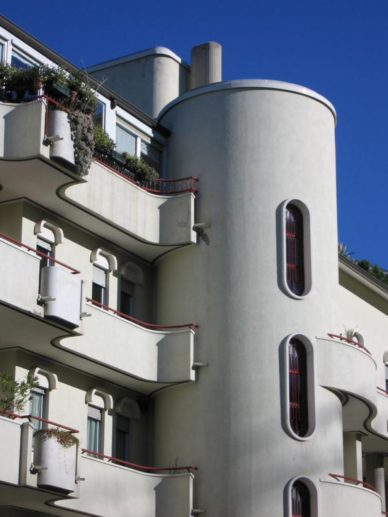 particolare del corpo scala a torre (2013)
