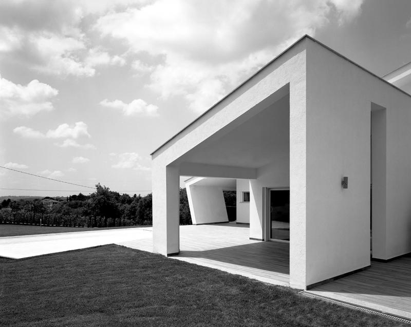 Vista esterna dal giardino