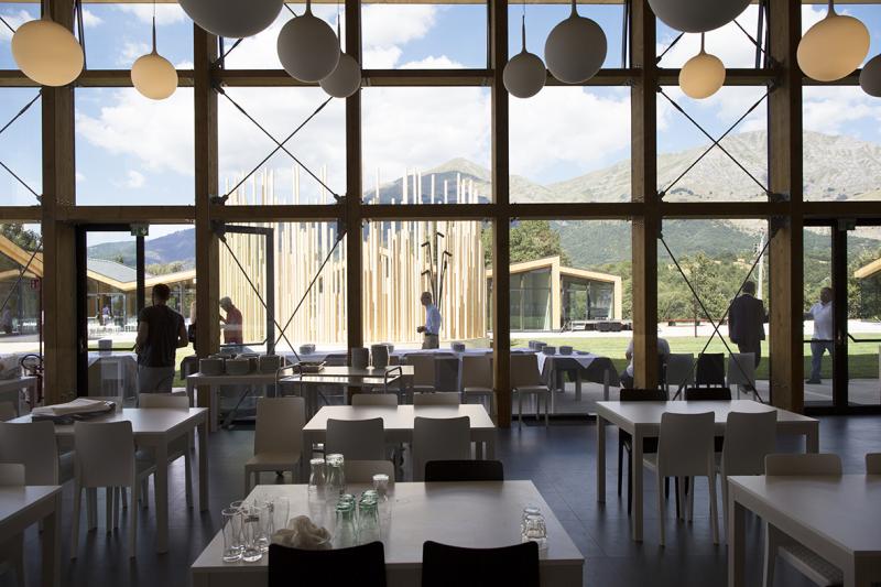 Vista interna ristorante