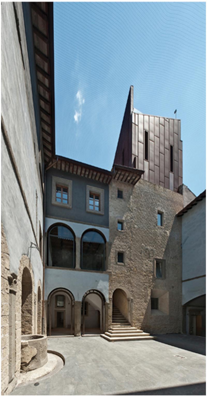Vista corte interna palazzo Chigi