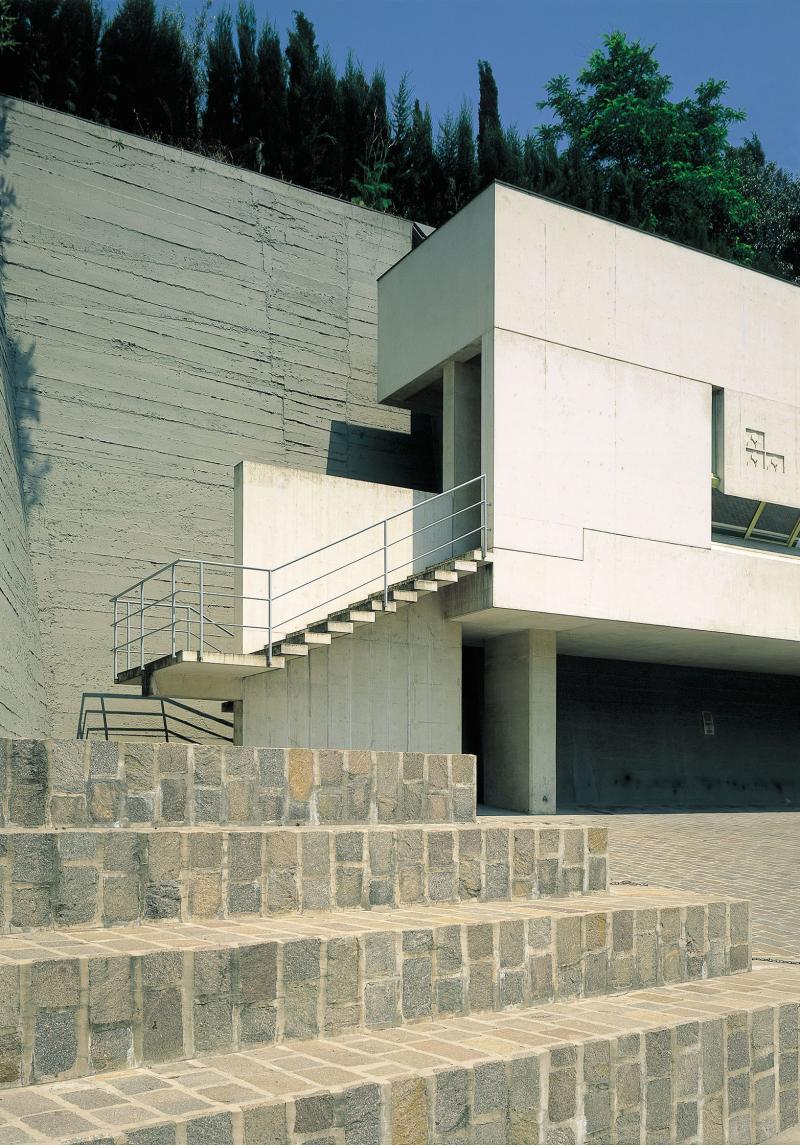 Rampa di collegamento esterno tra livelli