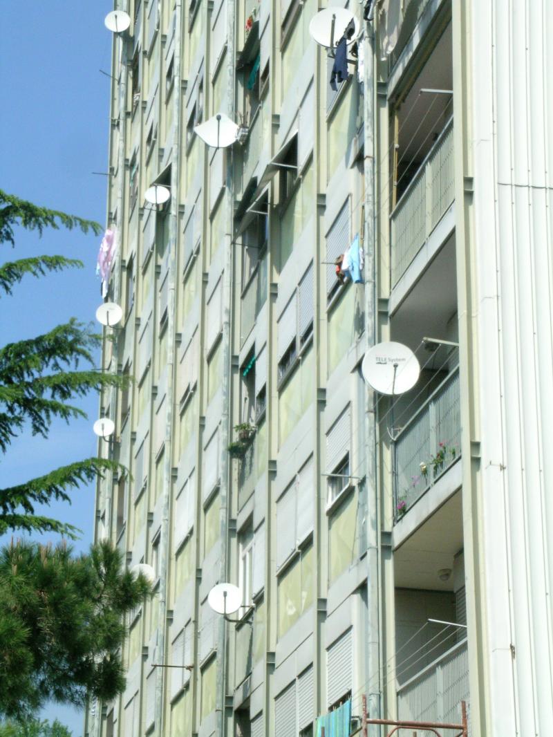 Vista esterna, dettaglio