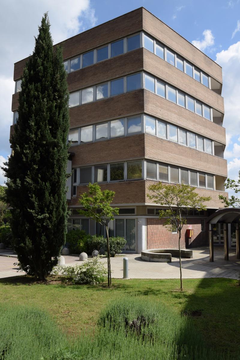 Fronti nord e ovest edificio per uffici