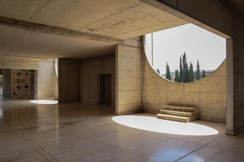 Blocco loculi, controcampo