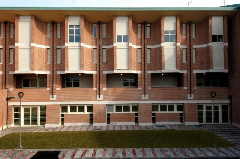 Particolare prospetto laterale ovest