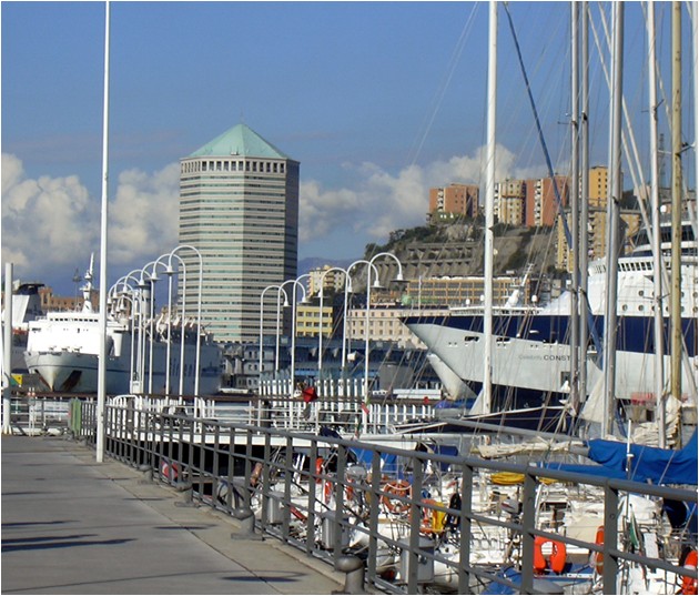 Veduta del Matitone dal Porto Antico 