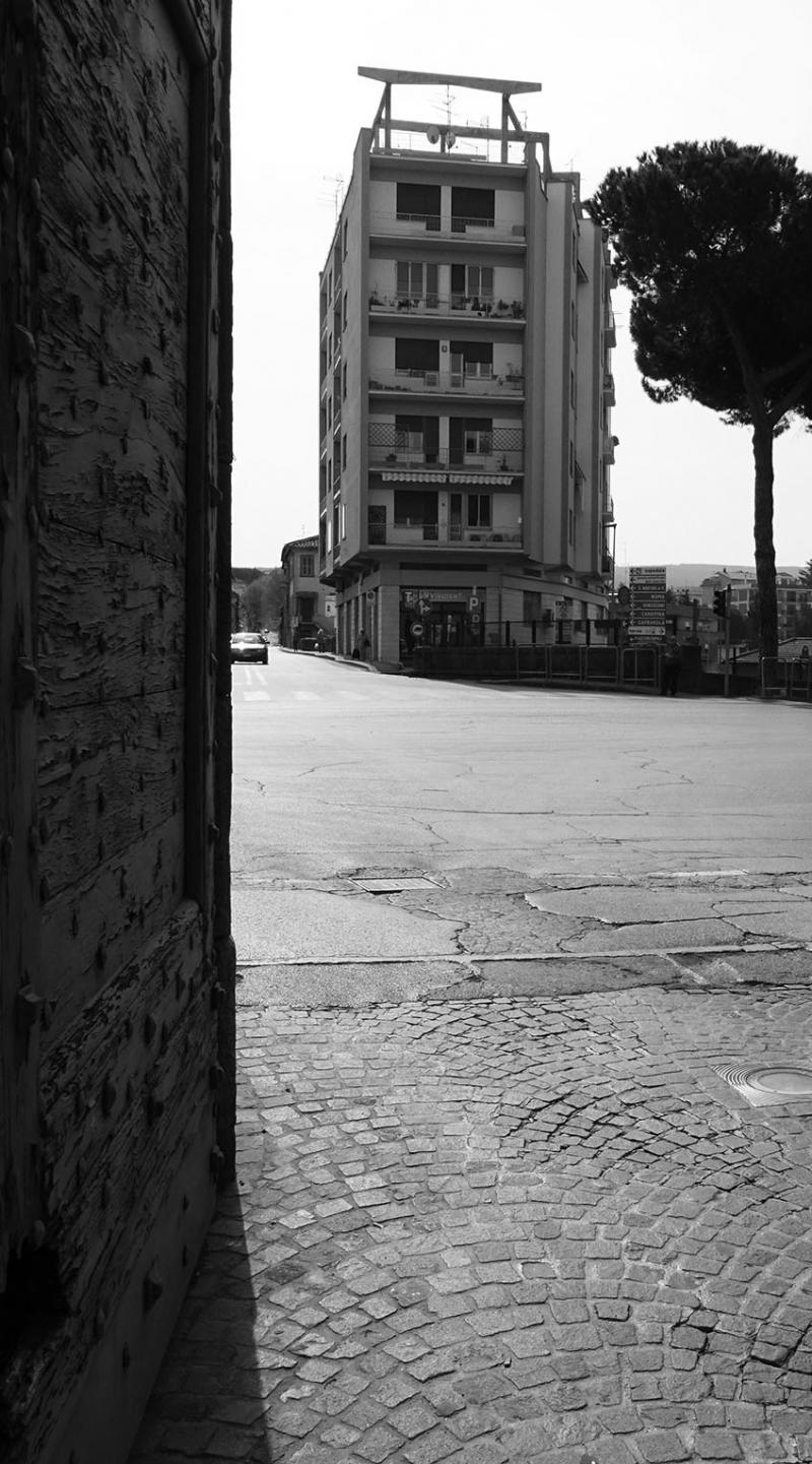 Vista dalle mura urbiche