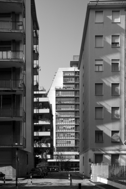 Vista palazzo per abitazioni