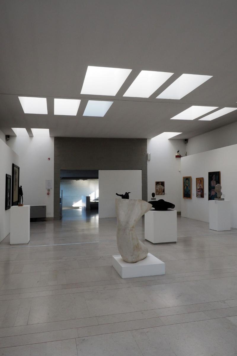 dettaglio di una sala espositiva