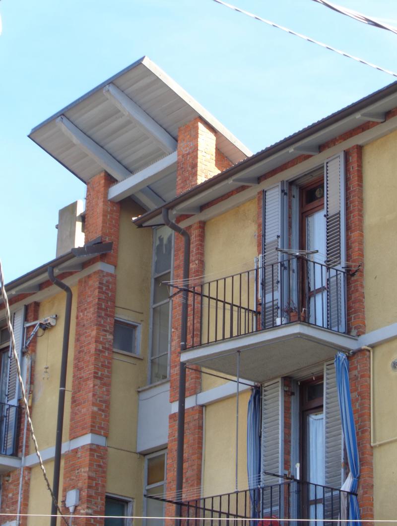 Particolare del fronte sud-est, 2019