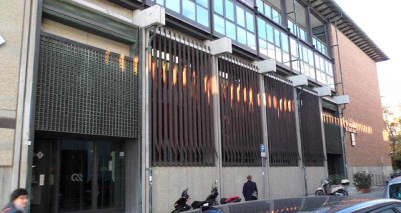 facciata su via Boccaccio