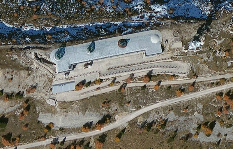 Veduta aerea del Forte