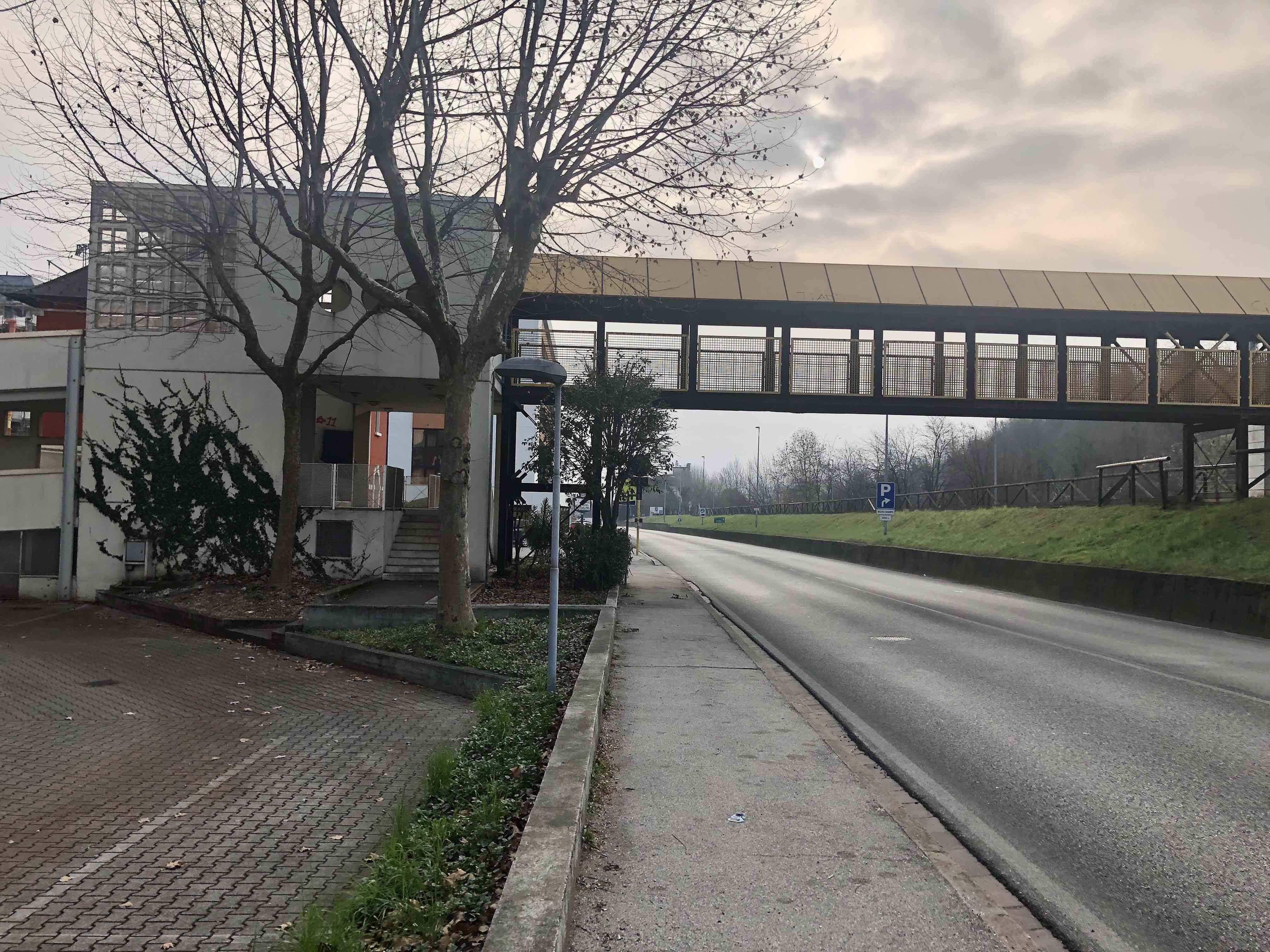 Vista parziale da ovest