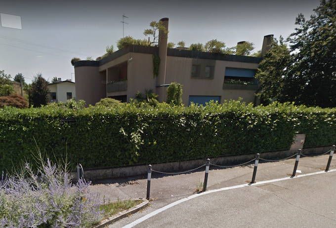 Prospetto laterale, ovest