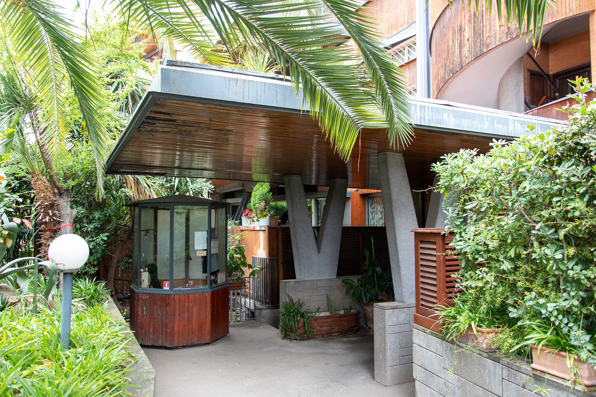 Dettaglio dell'ingresso