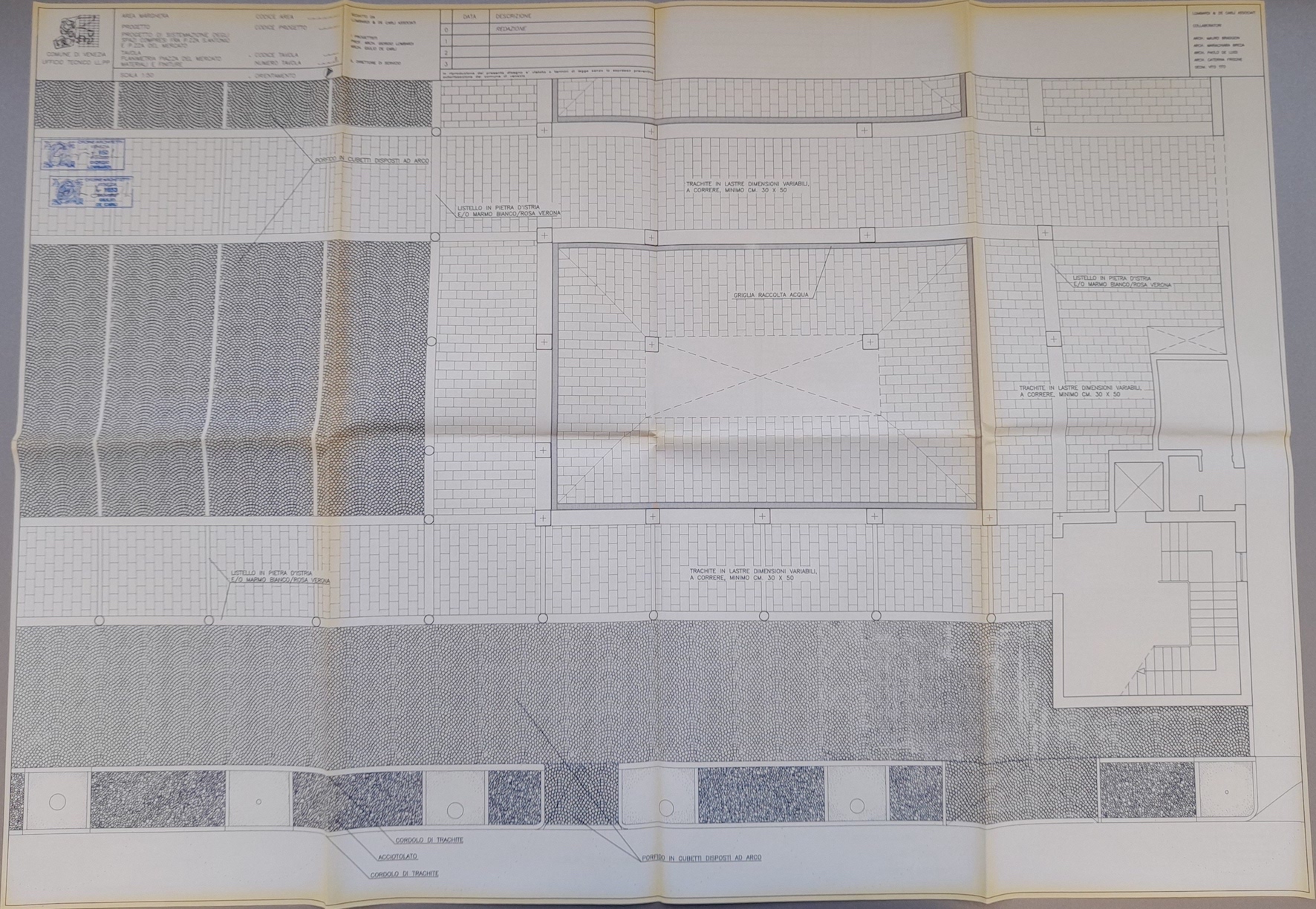 Pianta del plateatico