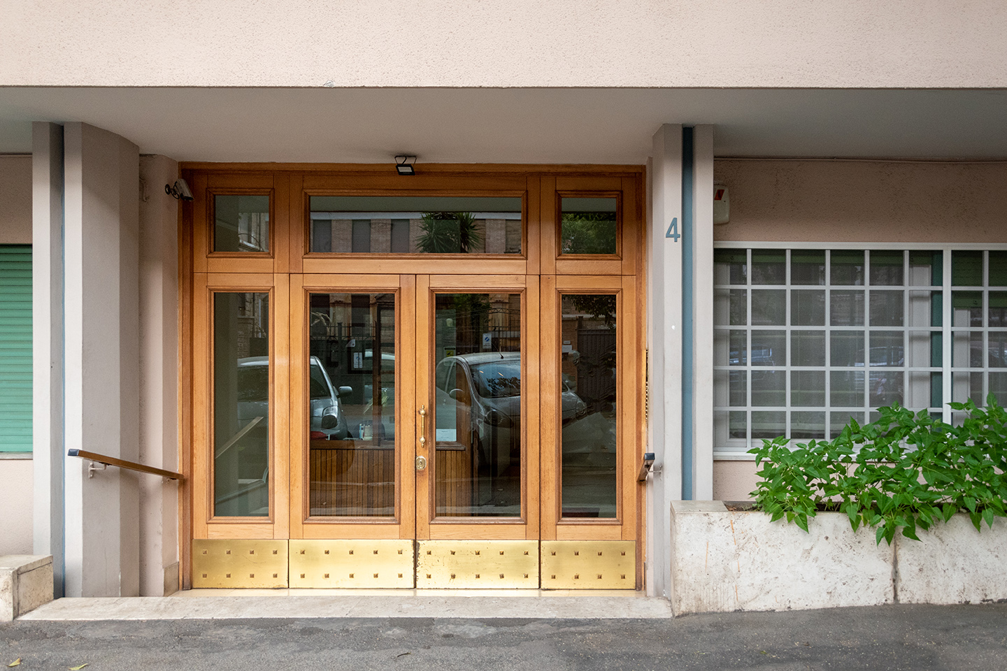 Dettaglio dell'ingresso