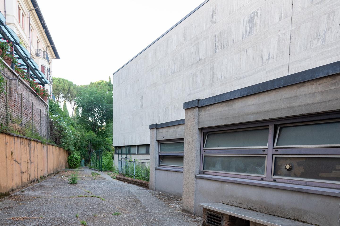 Particolare della parete