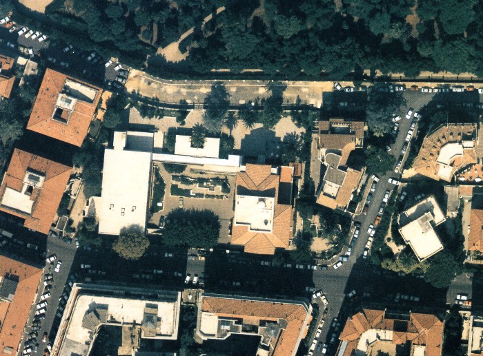 Foto aerea del complesso