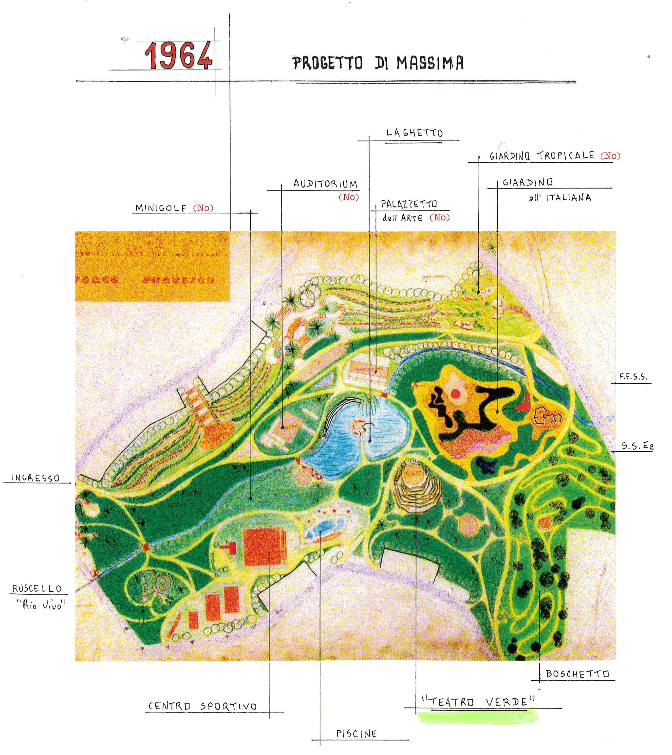 studio planimetrico (1964)